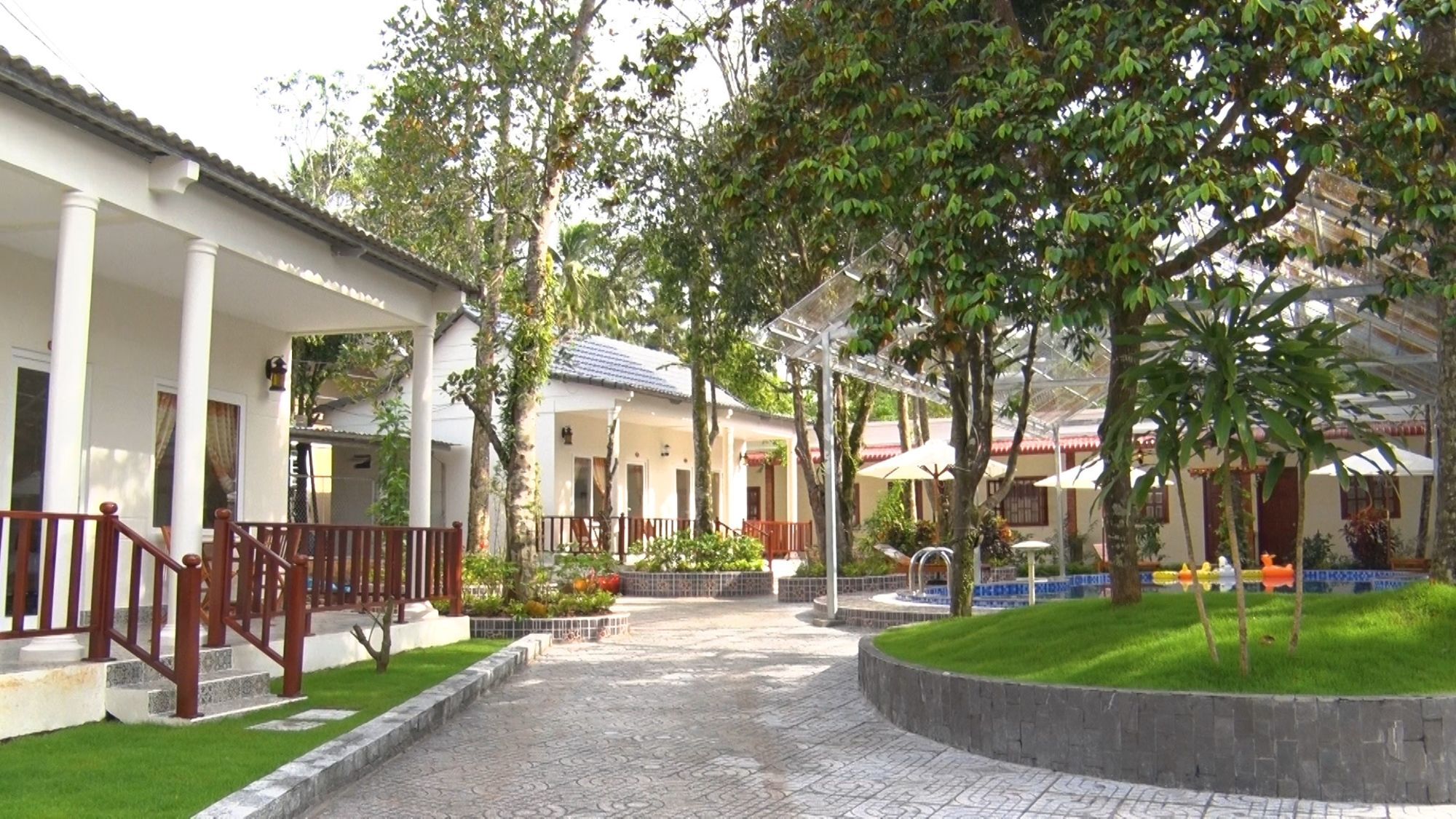 Kim Xuan Bungalow Дуонг-Донг Экстерьер фото